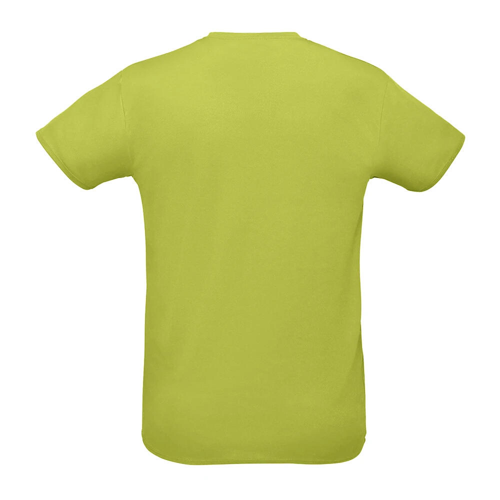 Tshirt Uni Manches Courtes SPRINT Adulte (Vert Clair) 2/4