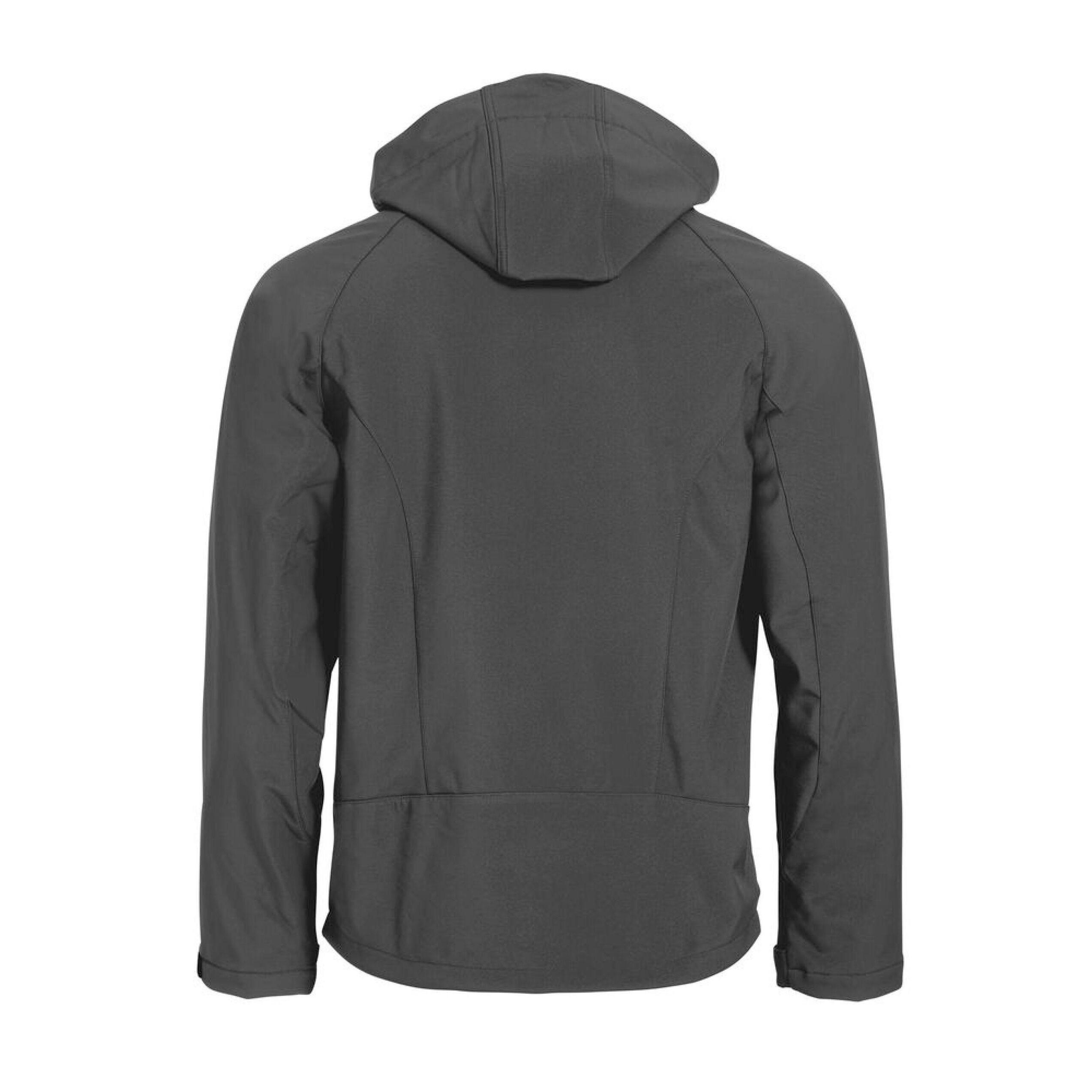 Milford Giacca Soft Shell Uomo Clique Grigio Scuro 3/4