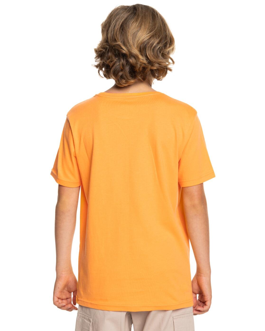 T-shirt à manches courtes BASIC Orange Garçon 2/4