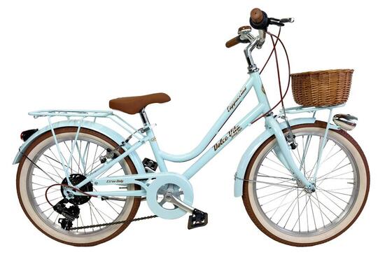 Rower Dziecięcy Dolce Vita Canellini CAPPUCCINO 20" 7B kobieta - Błękitny