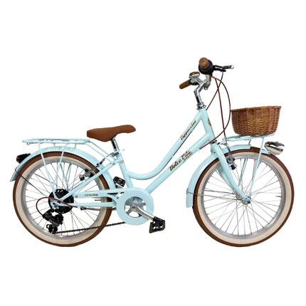 Rower Dziecięcy Dolce Vita Canellini CAPPUCCINO 20" 7B kobieta - Błękitny
