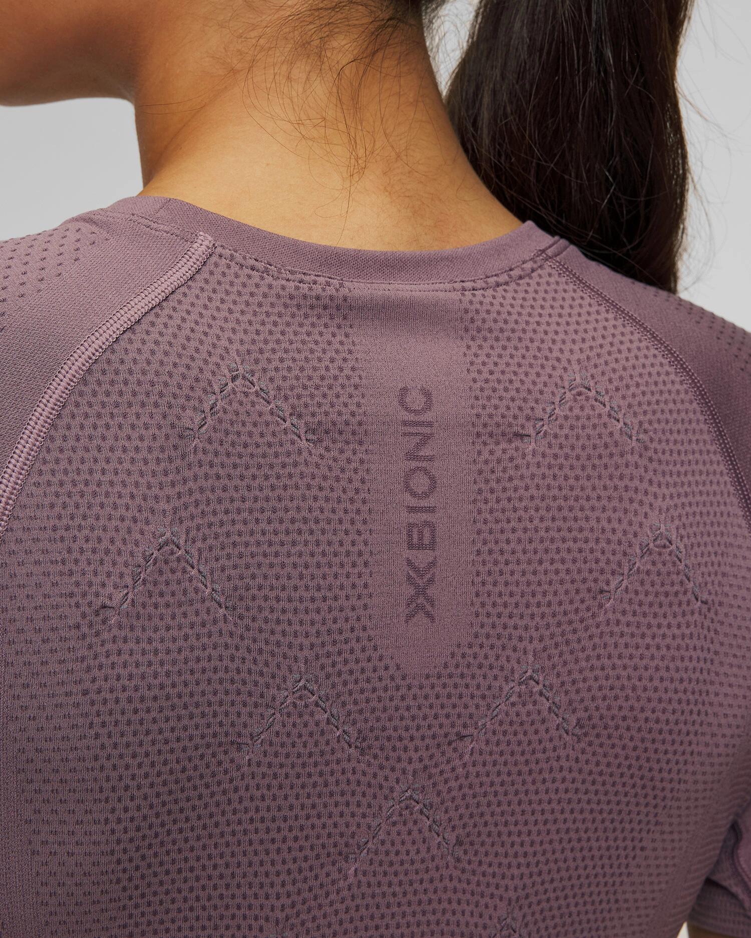 X-Bionic XCeed Run Maillot de manga corta Lavanda Mujer 5/5