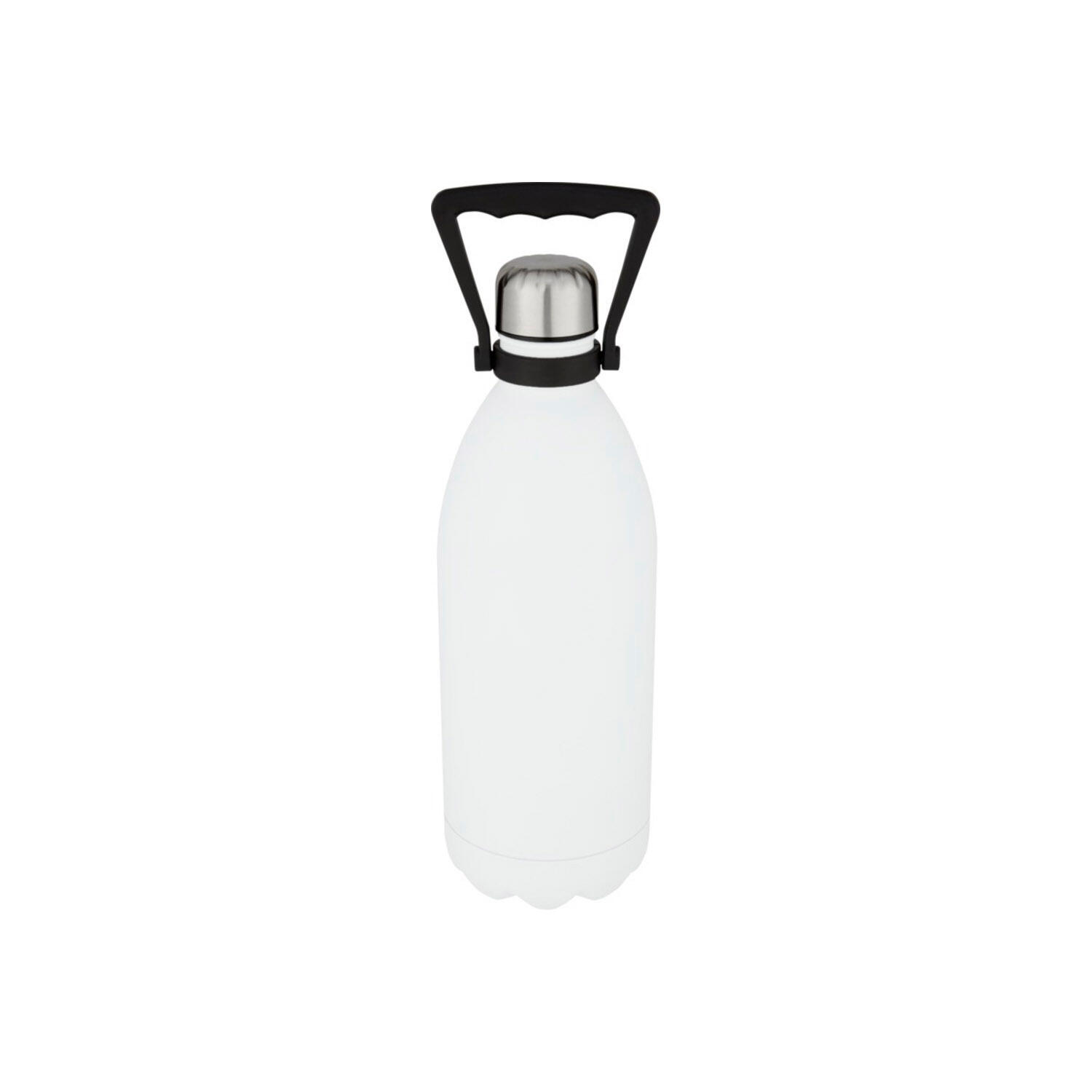 Acciaio Inossidabile Bottiglia Per Acqua Bullet Cove Bianco Argento 3/4