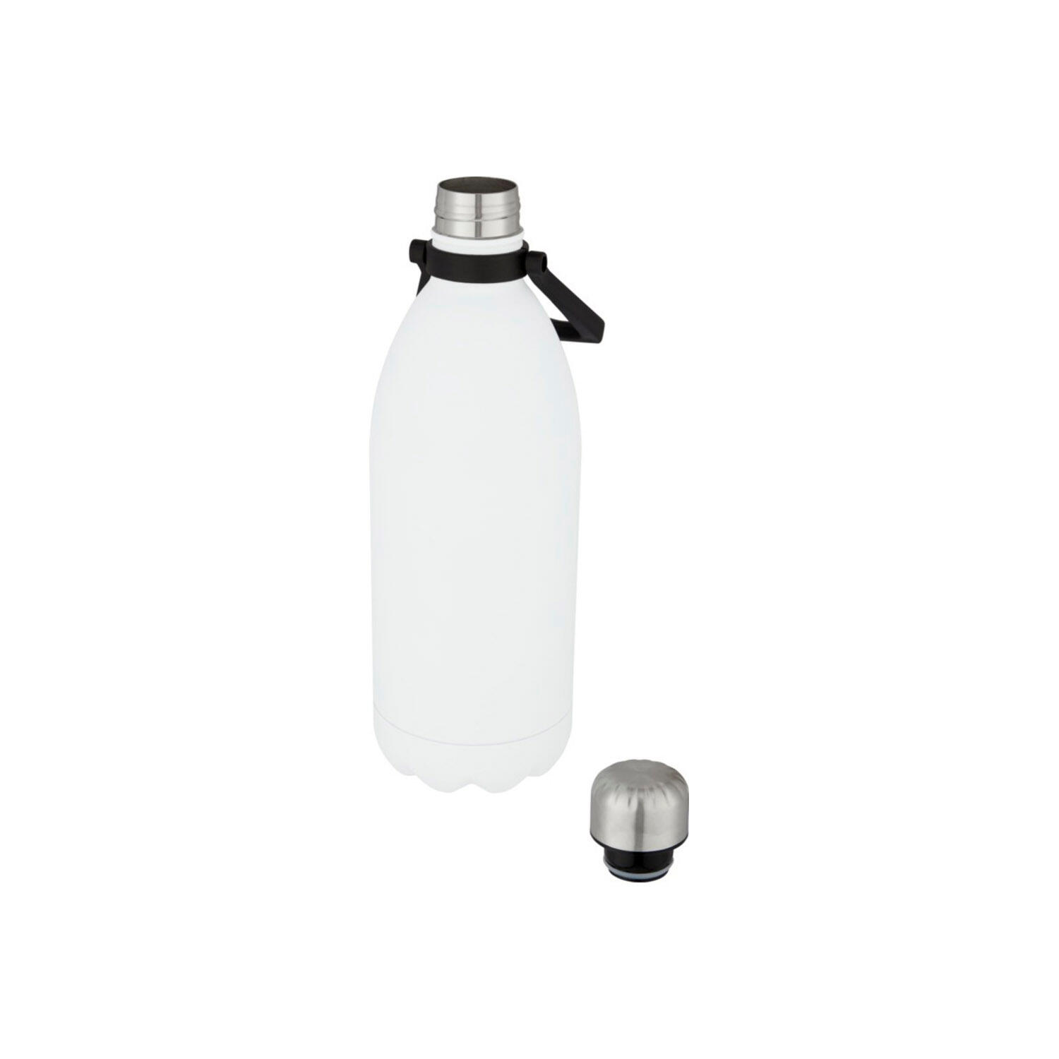 Acciaio Inossidabile Bottiglia Per Acqua Bullet Cove Bianco Argento 4/4