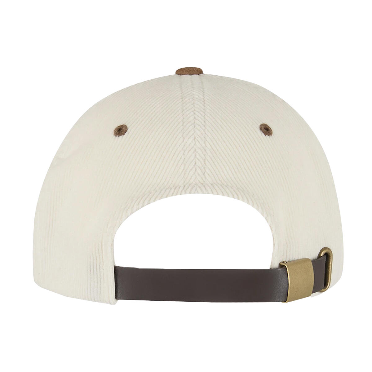 Corduroy Suade Cap Adulto Unisex Flexfit Crema Caramello 2/4
