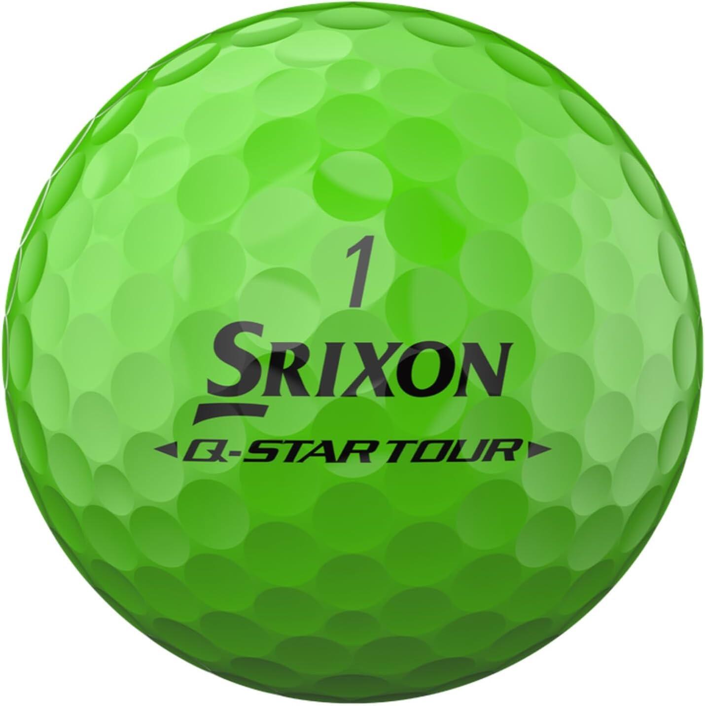Srixon Q-Star Divide 2026, palline da golf colorate, 12 pezzi, verde 7/7