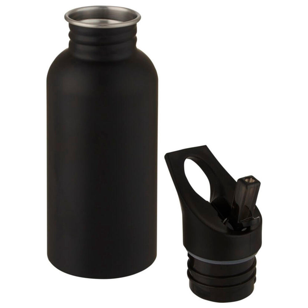 Acciaio Inossidabile Bottiglia Per Acqua Bullet Lexi Nero Tinta Unita 2/4