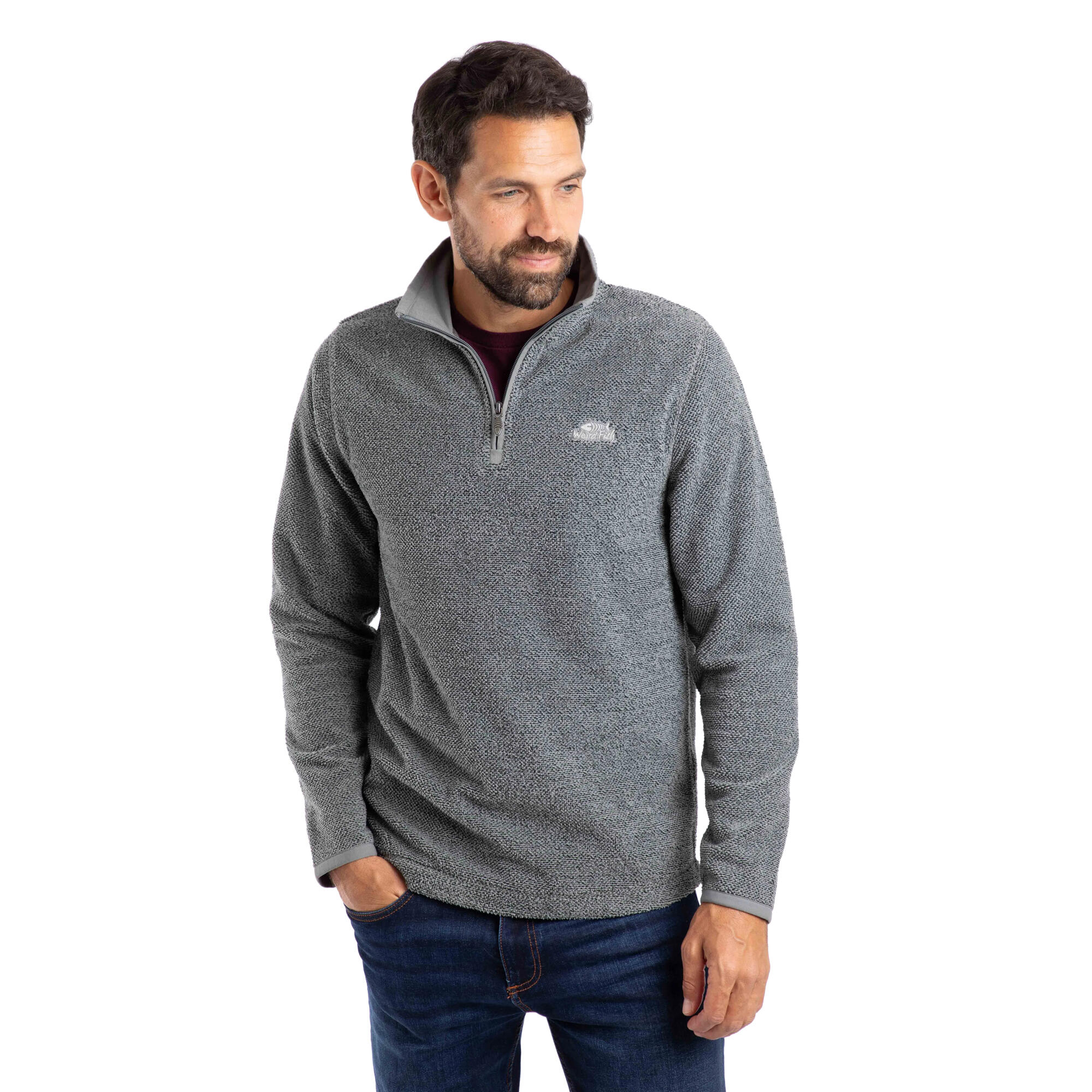 Haut Polaire ERRILL Homme (Gris) 4/4
