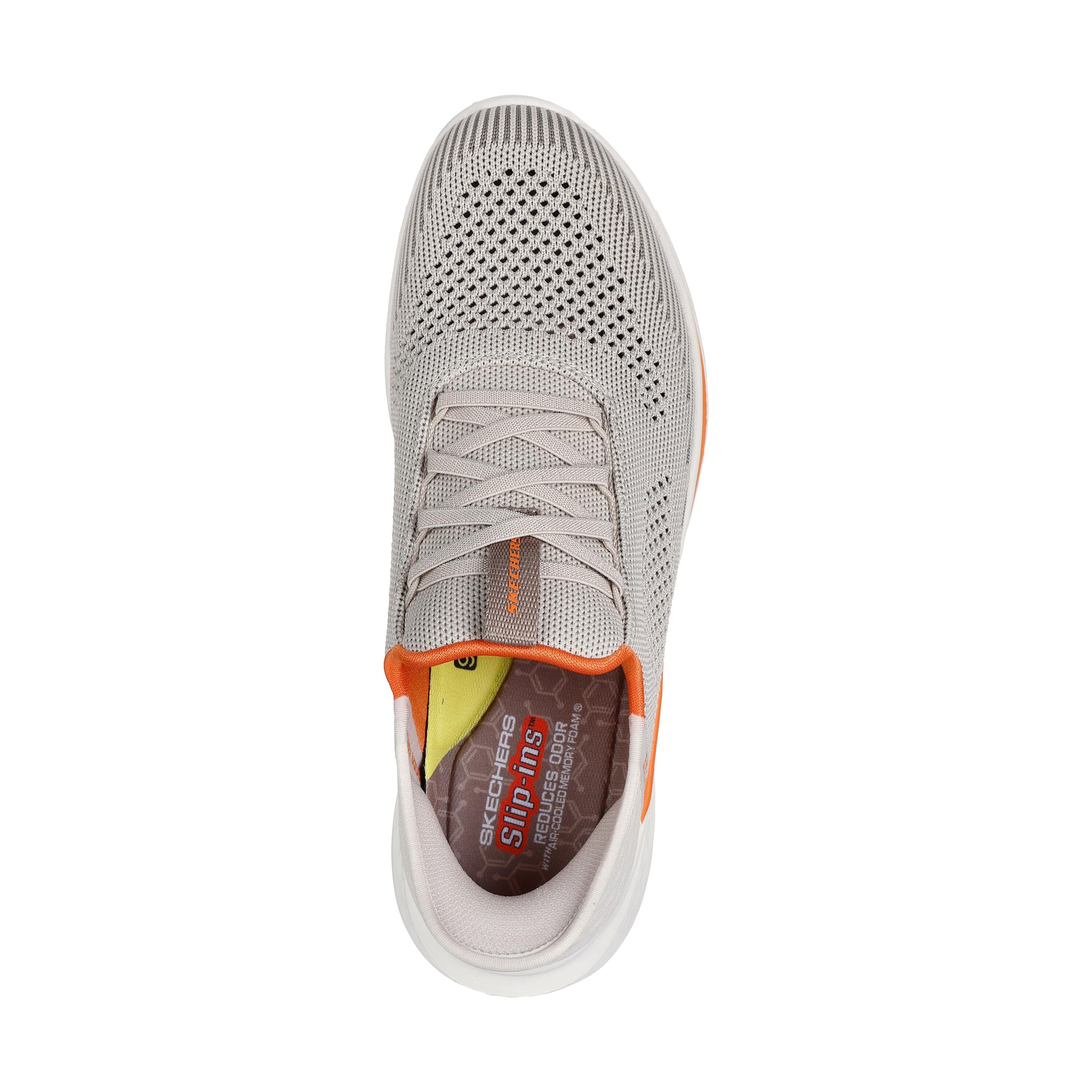 Zapatillas Skechers Hombre Relaxed Fit: Slade - Quinto Grises 5/7