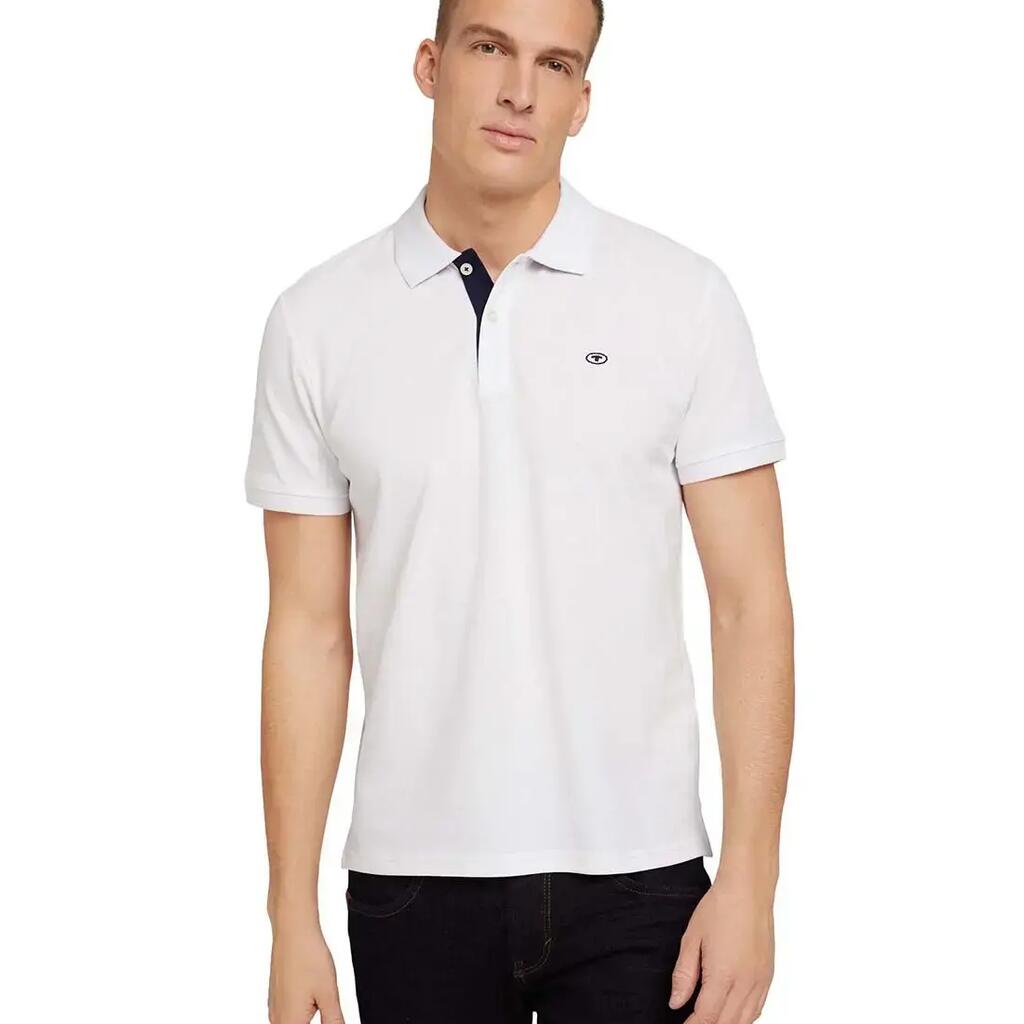 Cotton pique polo Tom Tailor