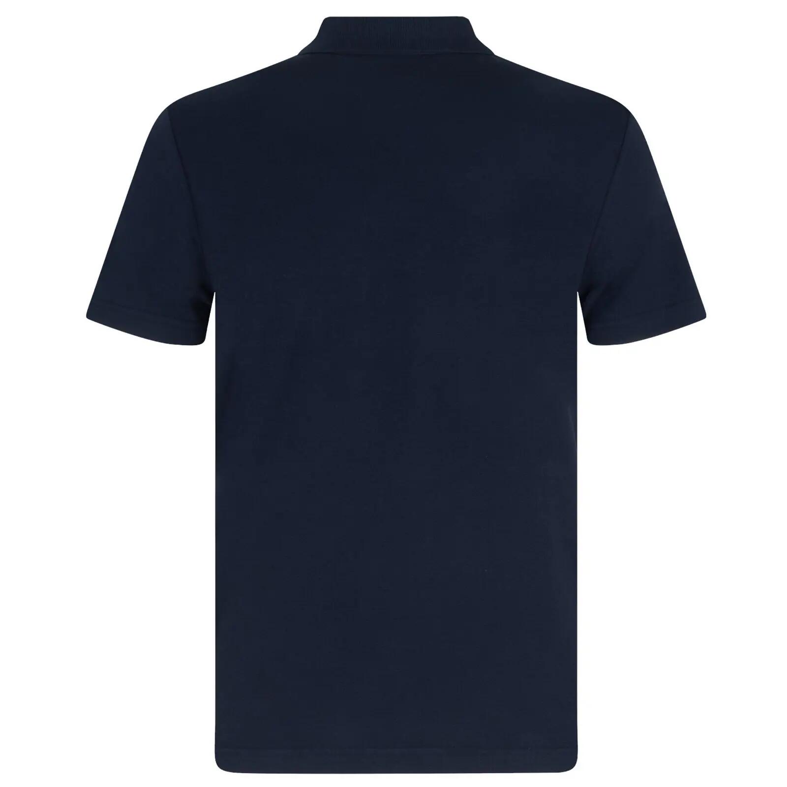 Polo Motif/style Emblème MANCHESTER Homme (Bleu Marine) 3/5
