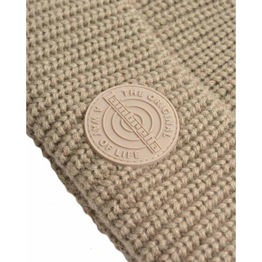 Bonnet Motif/style Logo (Beige Gris) 3/4