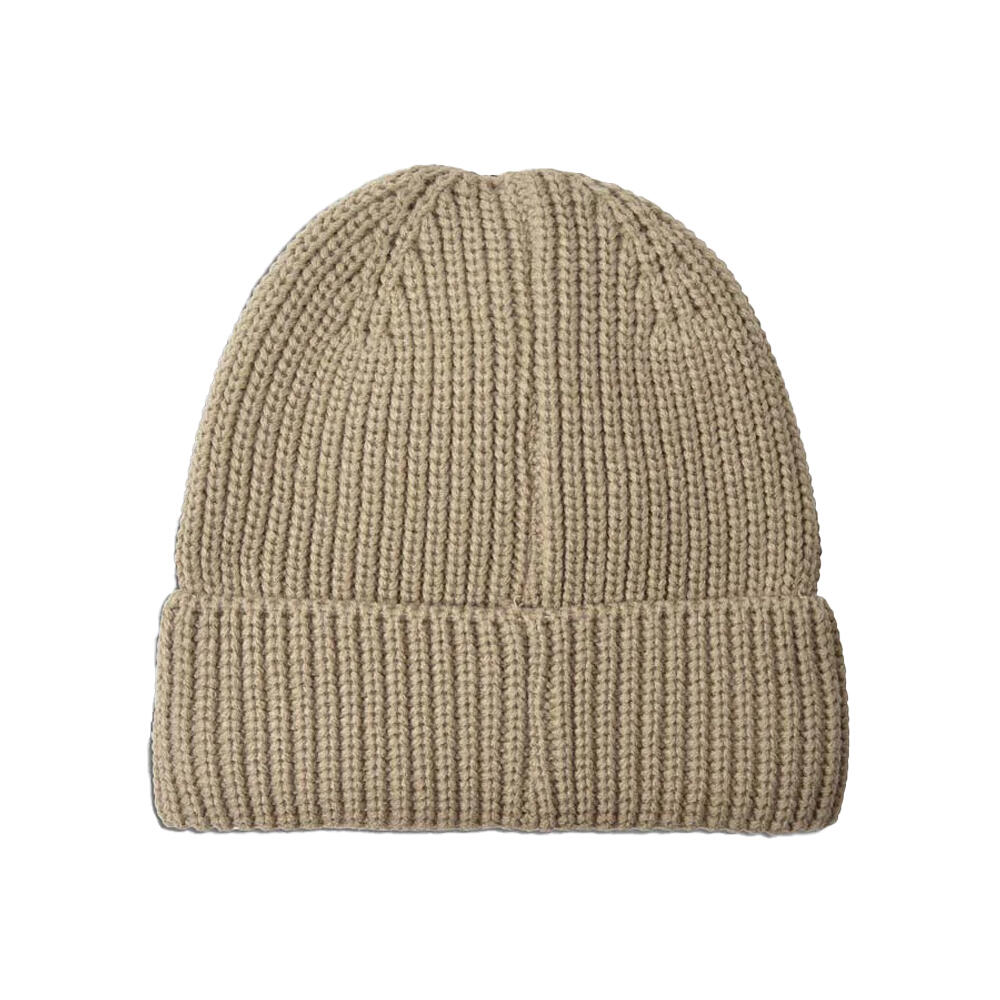 Bonnet Motif/style Logo (Beige Gris) 2/4