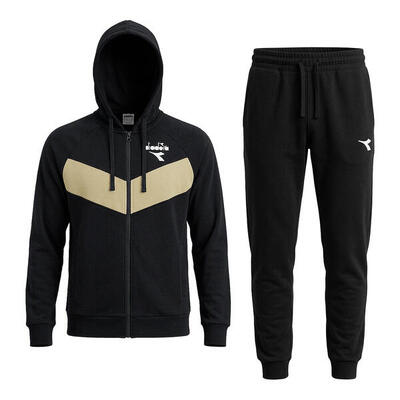 Tuta Uomo DIADORA Cotone French Terry Zip Cappuccio 102.182905