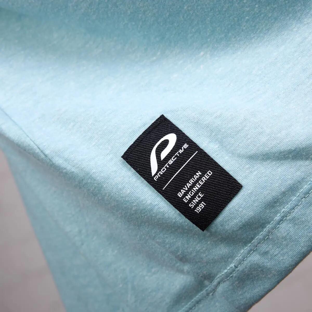 Camicia funzionale da uomo P-Wildwood - Bike&Active azzurra 6/15