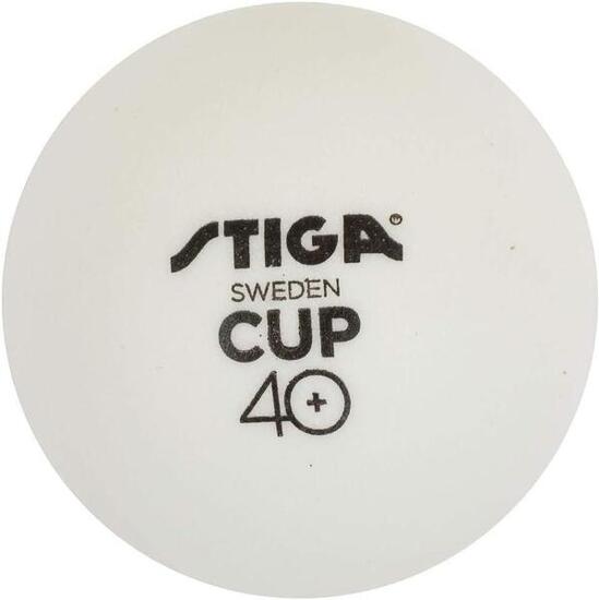 Stiga Tischtennisbälle "Cup 40" 6-er Set