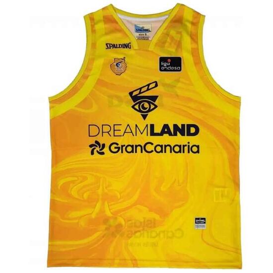 Maillot de basket Spalding modèle SPALASMUGRCA01-25 pour homme