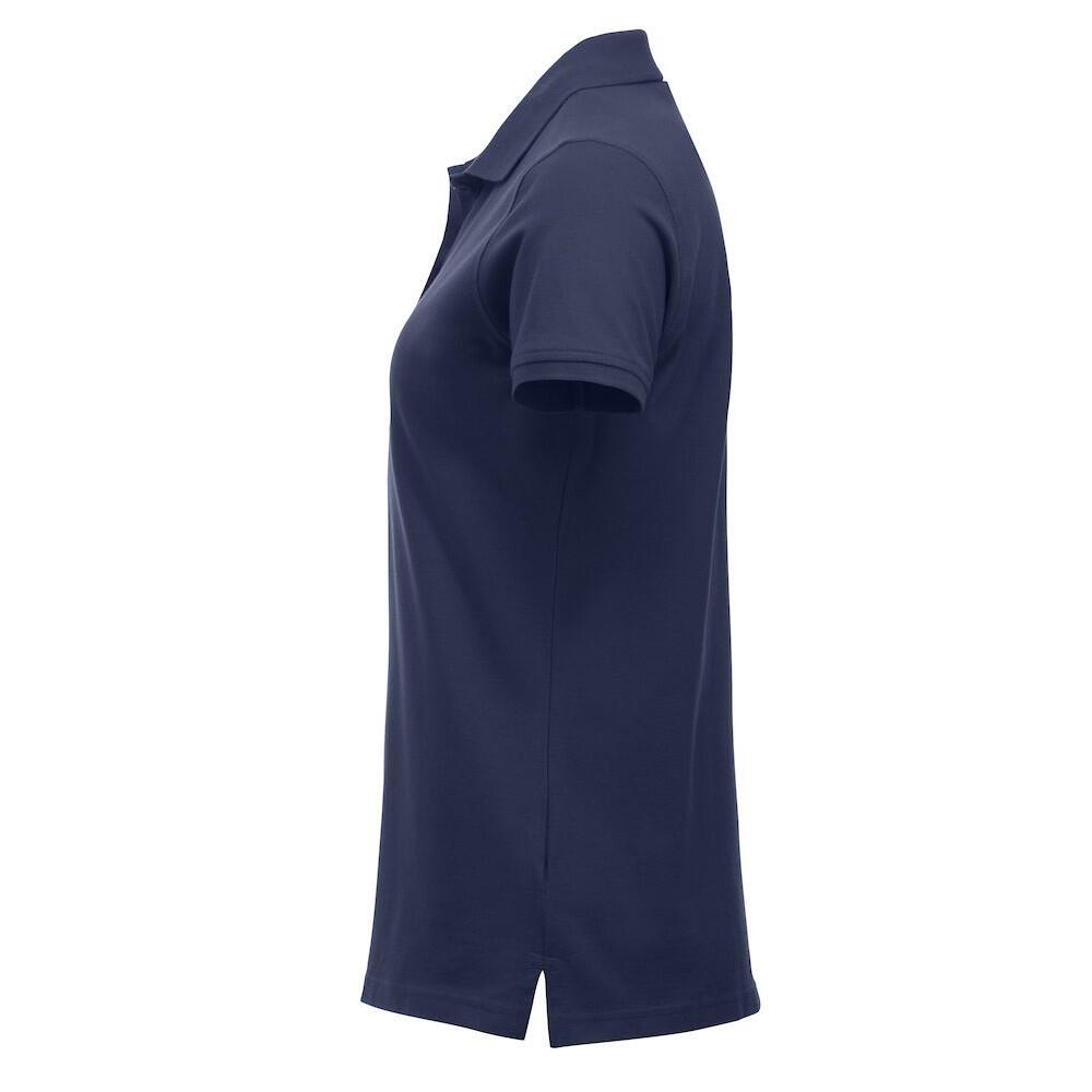 Maglietta Polo Donna Clique Marion Blu Navy Scuro 3/4