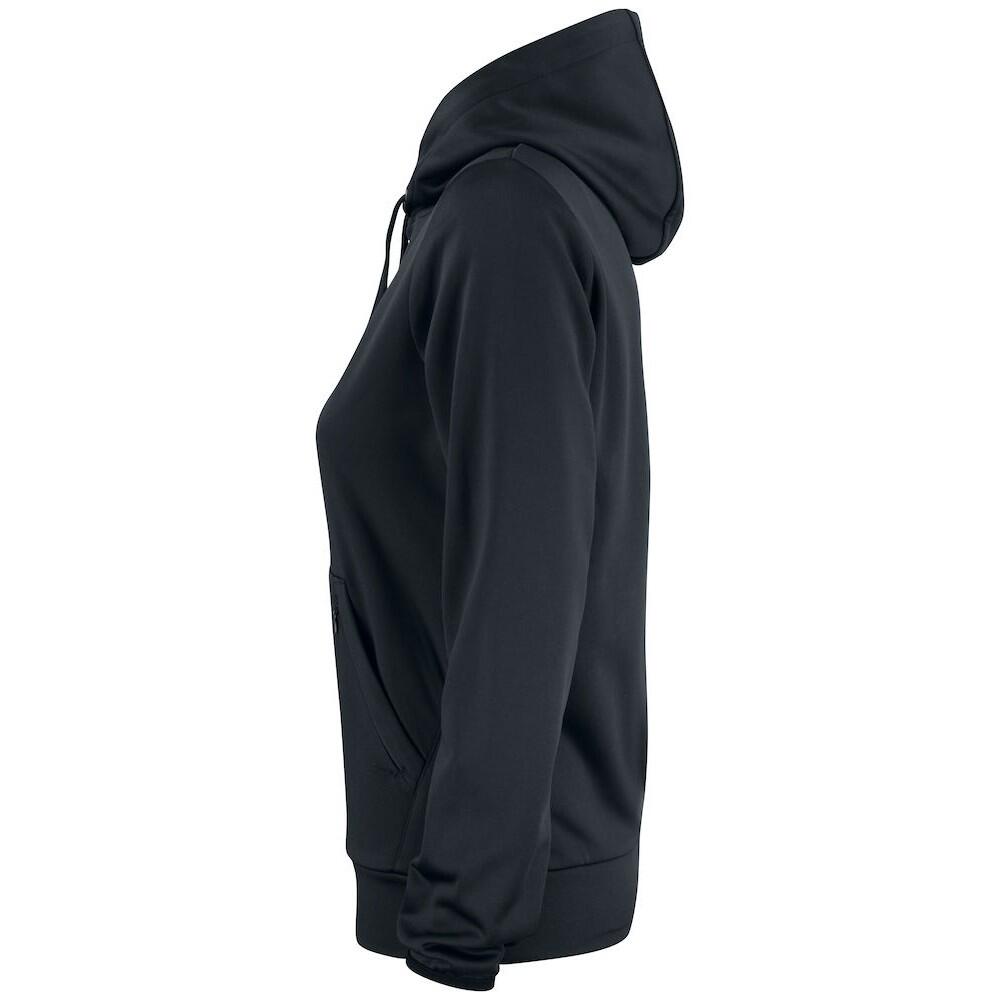 "Oakdale" Kapuzenpullover für Damen Schwarz 3/4