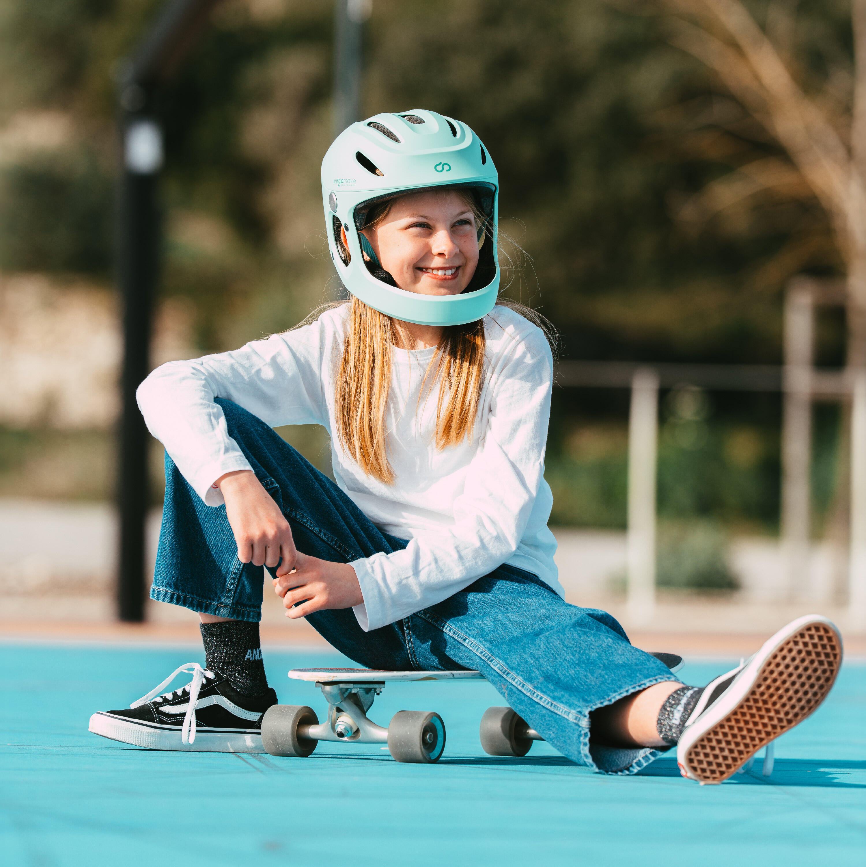Virgo Kid Mips Vert - Casque intégral Enfant 3/9