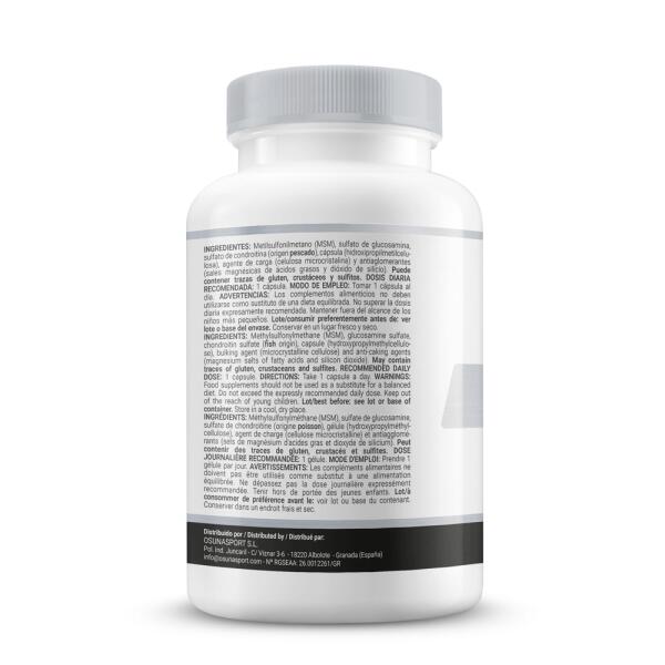 MSM Chondroitin and Glucosamine - 90 Vegetable Capsules de MASmusculo 2/6