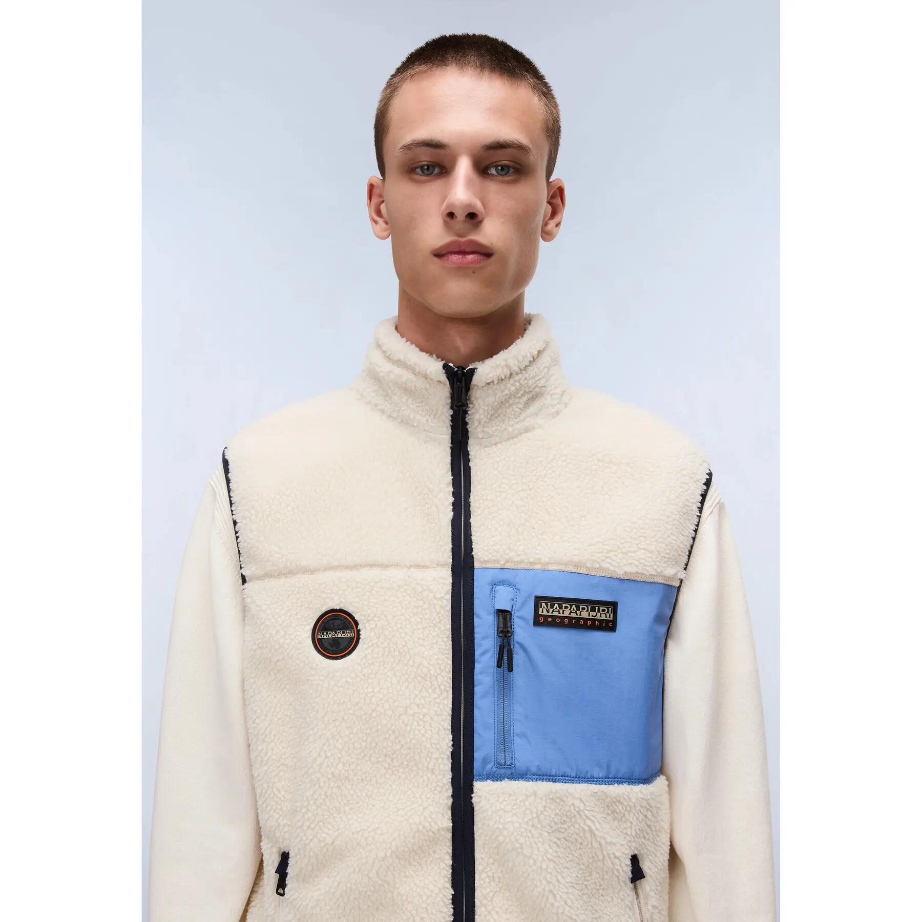 Mouwloos fleece Napapijri Yupik V 2/2