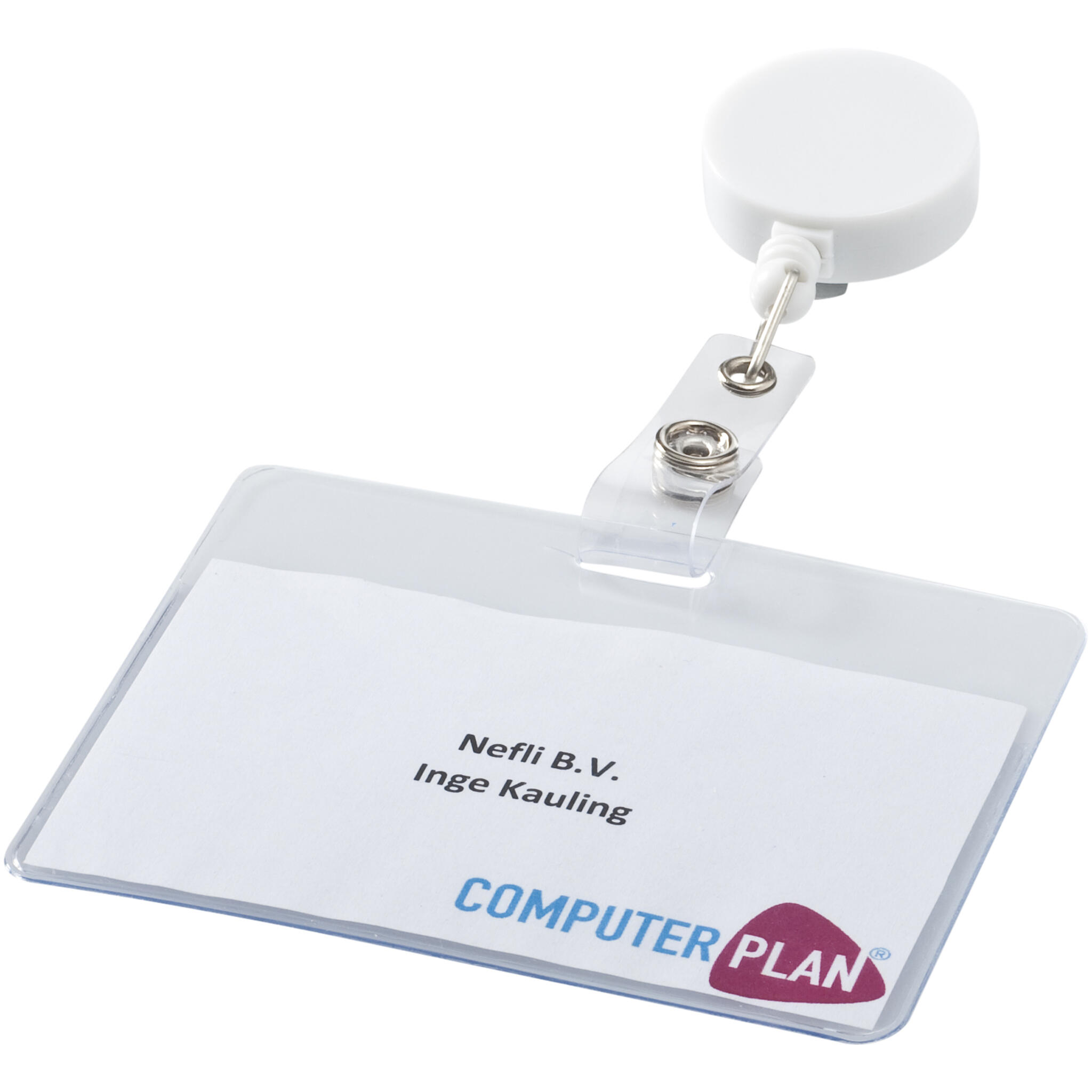 Clip Per Tessera Bullet Lech Bianco 3/3