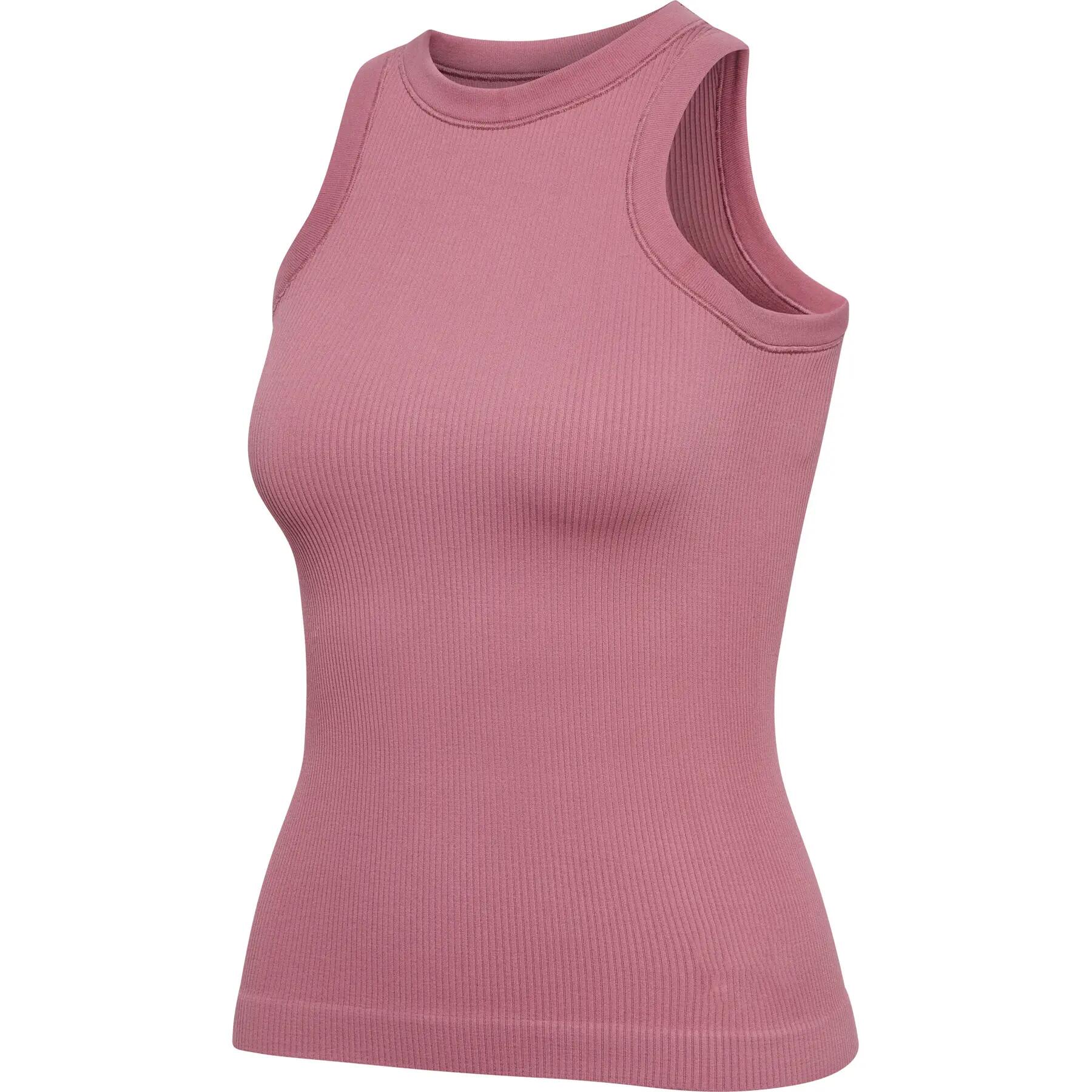 Débardeur en maille côtelée - Rose - - 6.00