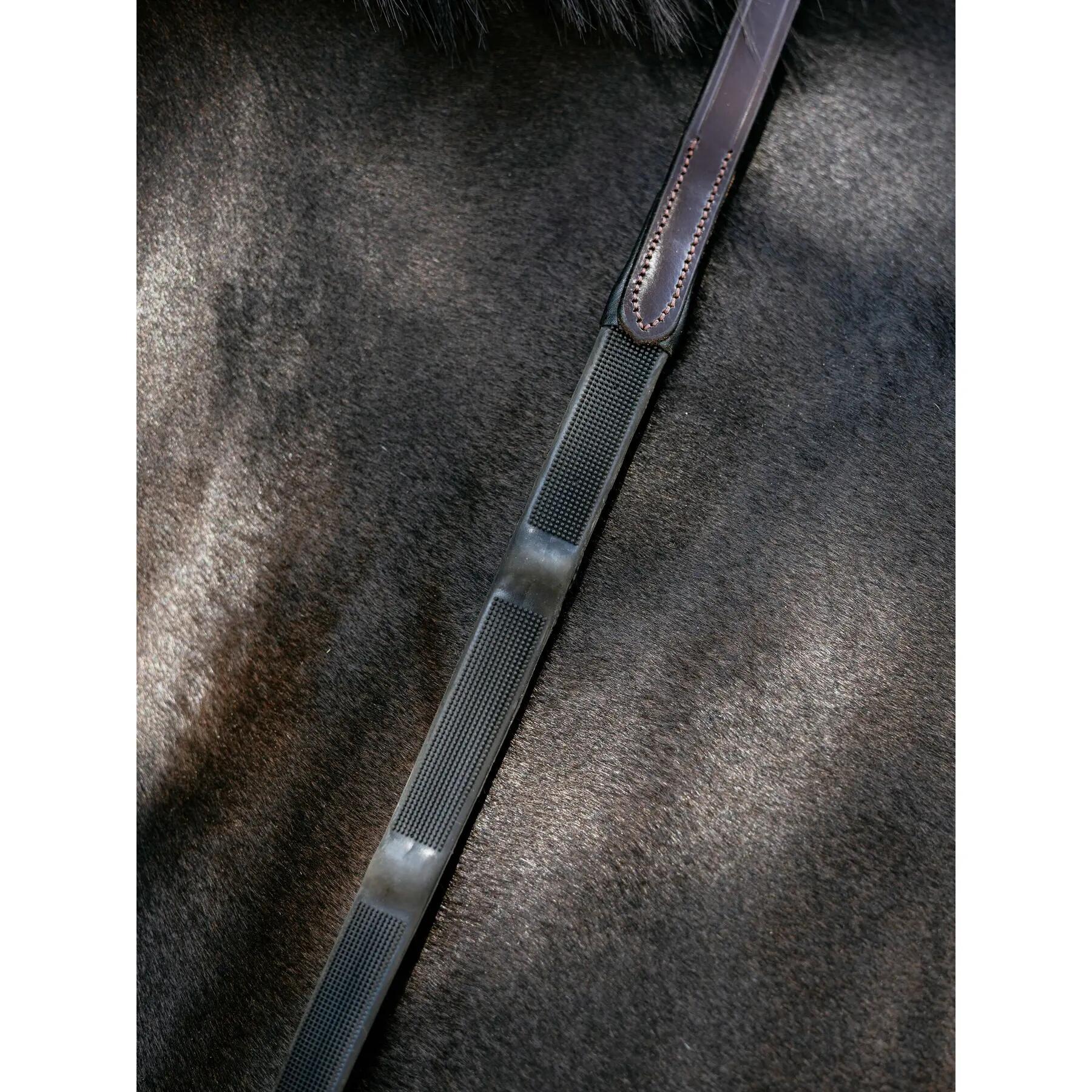 Rubberen paardenteugels LeMieux Ergo Grip 2/4
