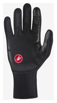 Castelli Diluvio One Lange Neopren Handschuhe Schwarz 2/2