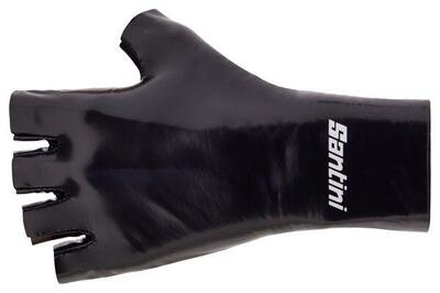 Santini Madss Guanti corti unisex nero