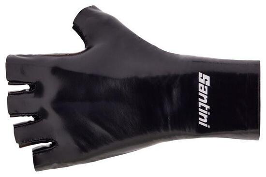 Santini Madss Guanti corti unisex nero