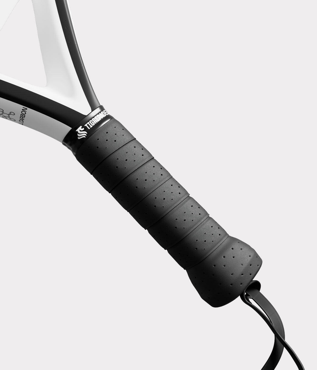 Ultra comfort padel overgrip zwart (3 pack) 2/5