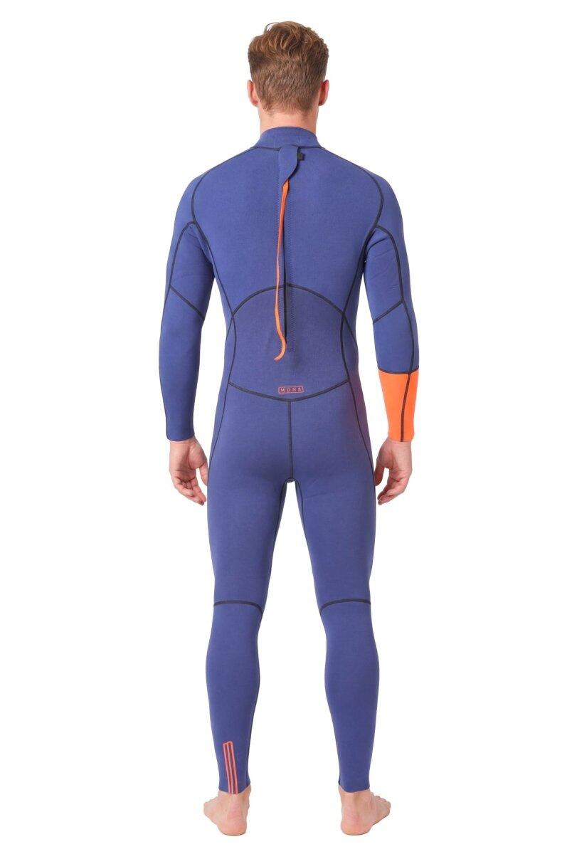 4/3 Pioneer BackZip - Traje de Surf Hombre 2/3