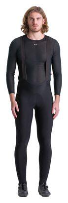 Lange Radhose mit Trägern Santini Cargo Schwarz