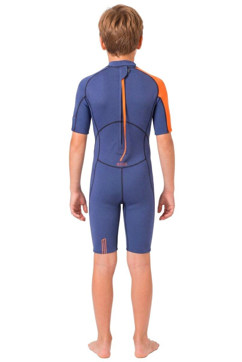 2/2 Pionner - Zip Dos S/S Combinazione Shorty Surf Ragazzo 2/7