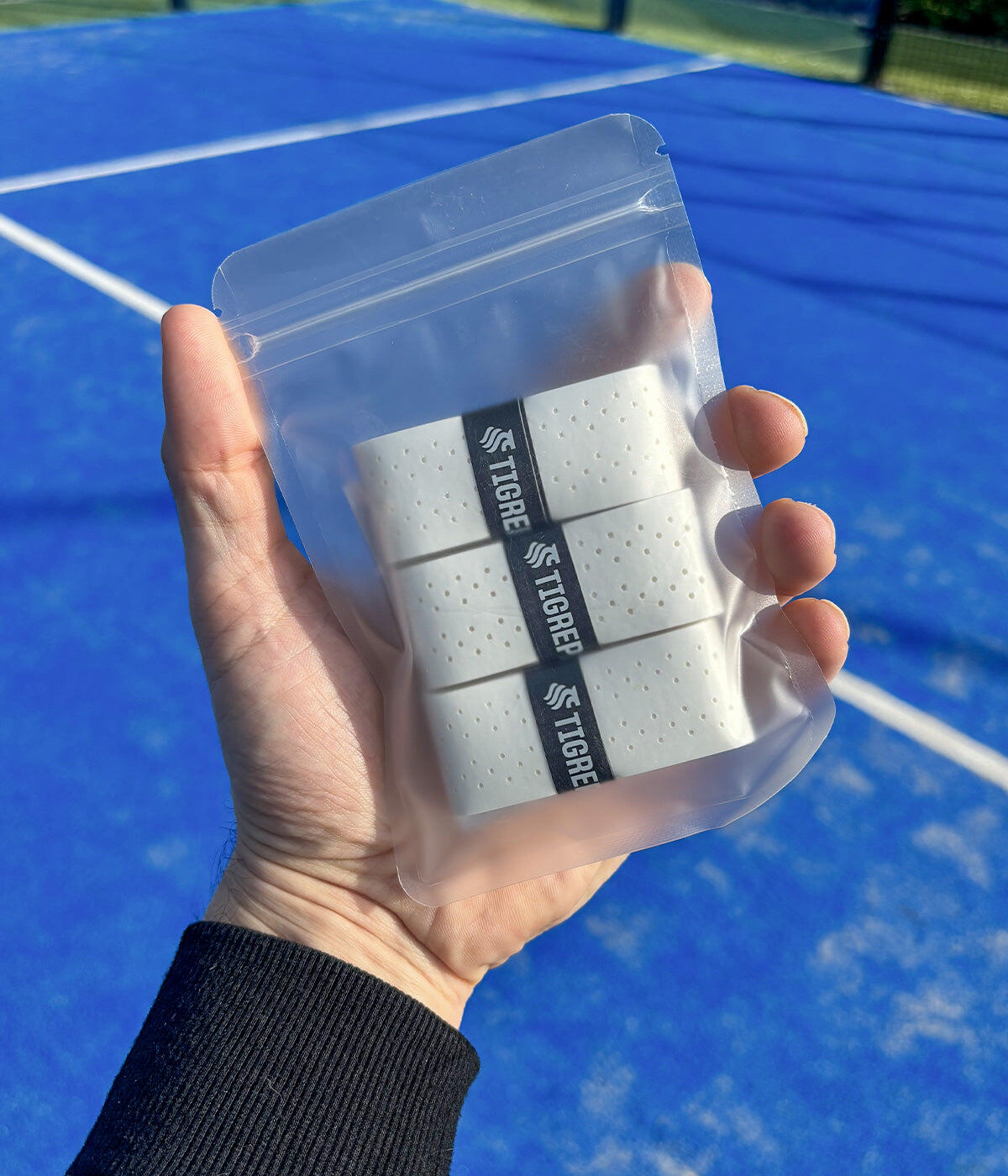 Ultra comfort padel overgrip wit (3 pack) 5/5