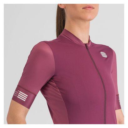 Sportful SRK Maillot de manga corta para mujer Morado 7/7
