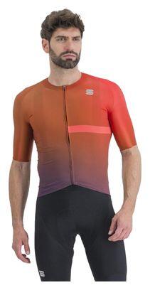 Maillot Manches Courtes Sportful Bomber Rouge/Orange