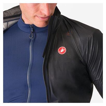 Casaco Castelli Squall Shell Windproof Preto/Prata 3/6