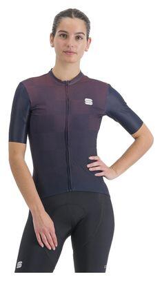 Maillot Manches Courtes Femme Sportful Rocket Bleu/Violet