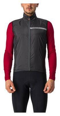 Castelli squadra stretch vest zwart / grijs