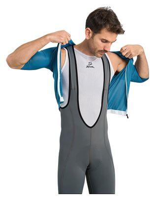 Maillot de manga corta Spiuk Anatomic azul para hombre 2/4