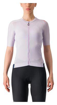 Maillot de manga corta Castelli Espresso para mujer Negro