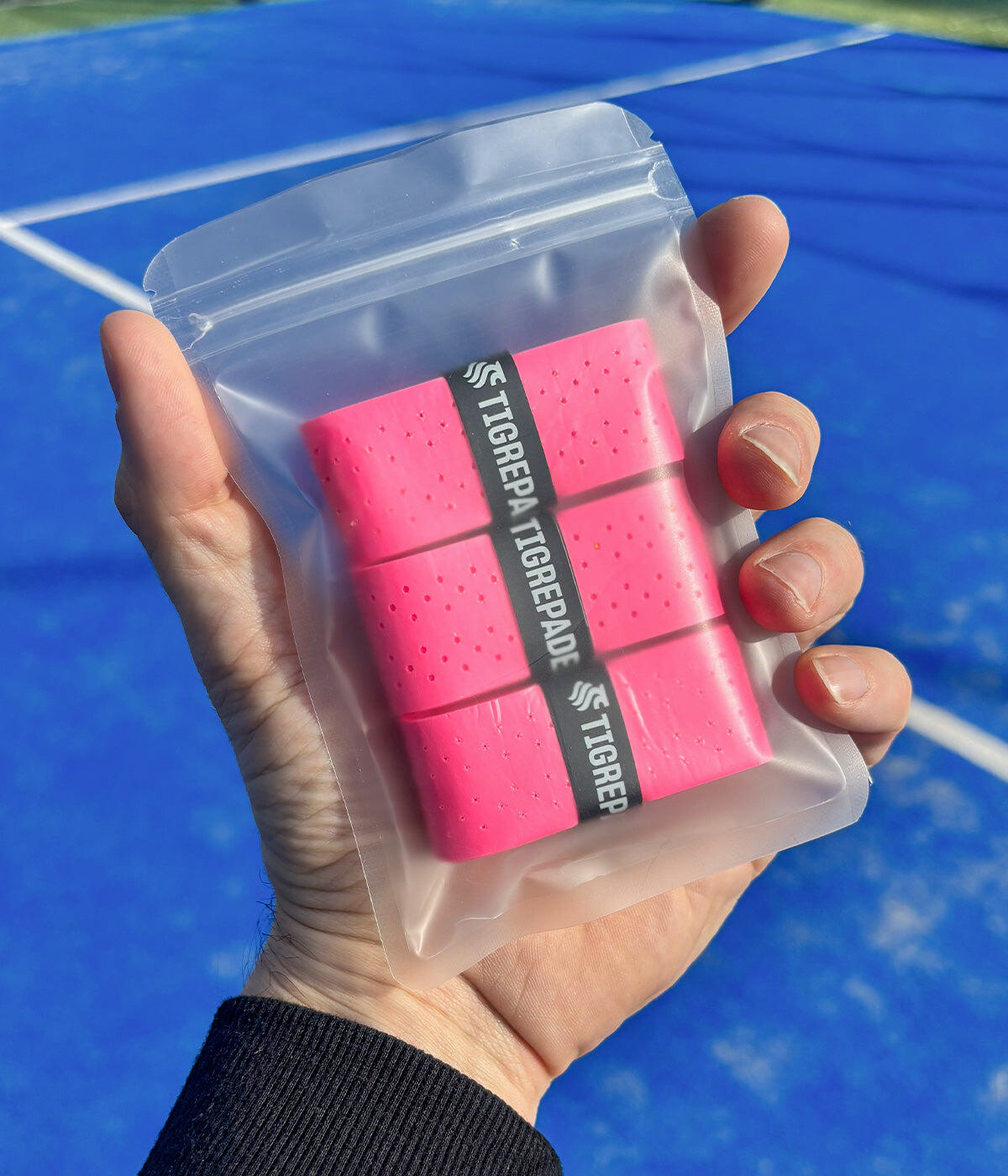 Surgrip de padel Ultra Confort Rose (3 pièces) 5/5