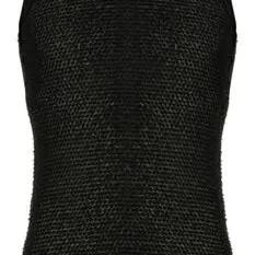 Santini Alpha Sleeveless Undershirt Black