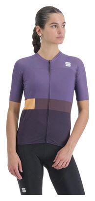 Maillot Manches Courtes Femme Sportful Snap Violet