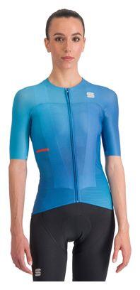Maillot Manches Courtes Femme Sportful Light Bleu