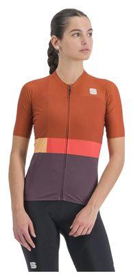 Maillot Manches Courtes Femme Sportful Snap Rouge