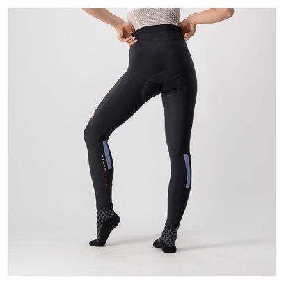 Castelli Sorpasso Ros W Bib Tights Black/reflex 3/4
